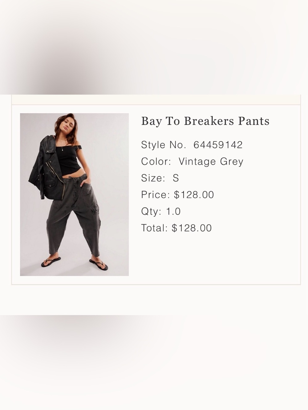 Free People Bay to Breakers Pants - Small